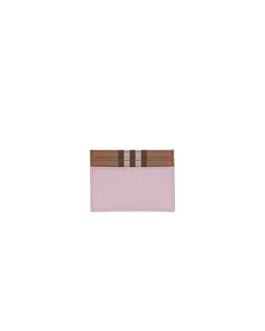 Wallets & Cardholders Burberry en coloris Pink