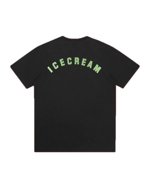 ICECREAM Black T-Shirts for men