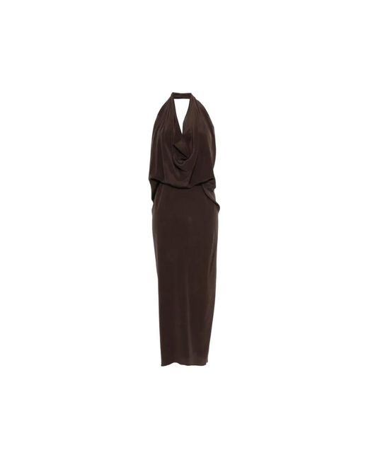 Maxi Dresses Alysi de color Brown