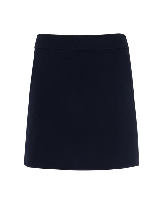 Max Mara Blue Short Skirts