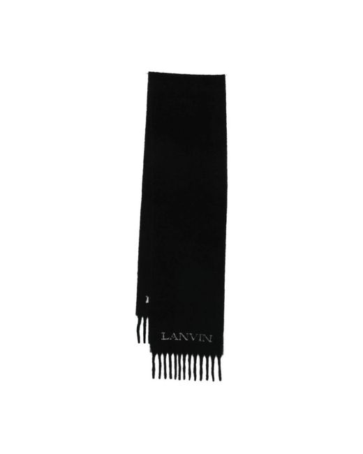 Winter Scarves di Lanvin in Black