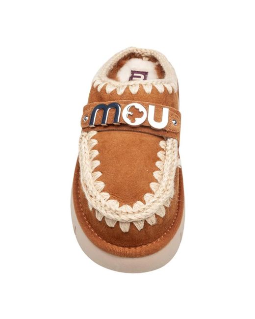 Mou Brown Mules