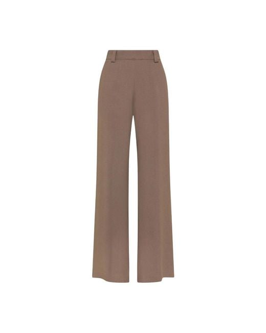 Seventy Brown Wide Trousers