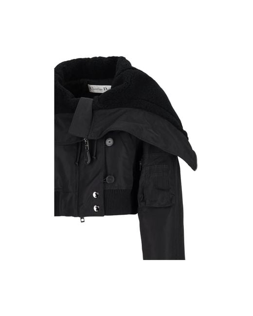 Dior Black Bomber Jackets