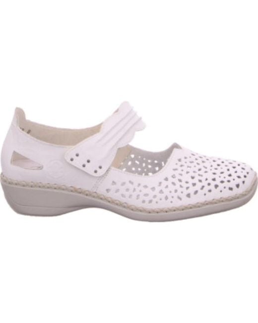 Rieker Pink Ballerina Shoes