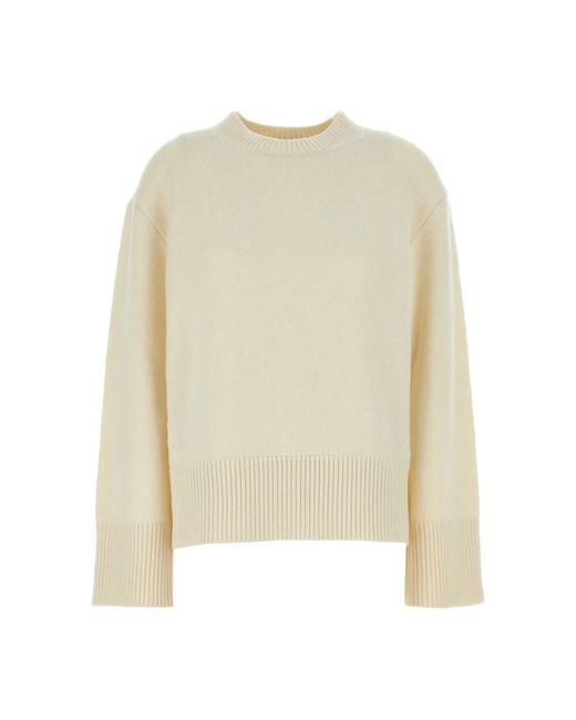 Camilla & Marc White Round-Neck Knitwear