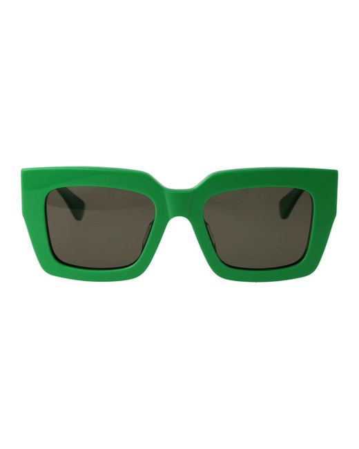 Bottega Veneta Green Sunglasses