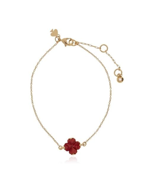 Bracelets Kate Spade de color Metallic