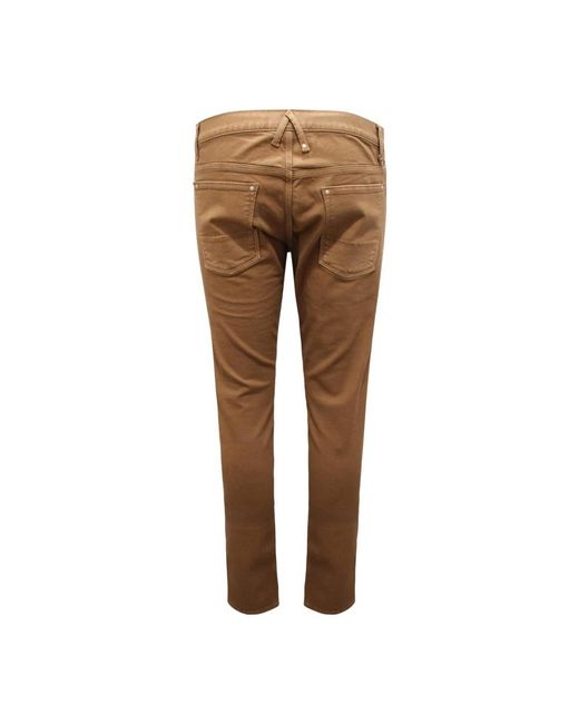 CYCLE Brown Slim Fit Jeans for men
