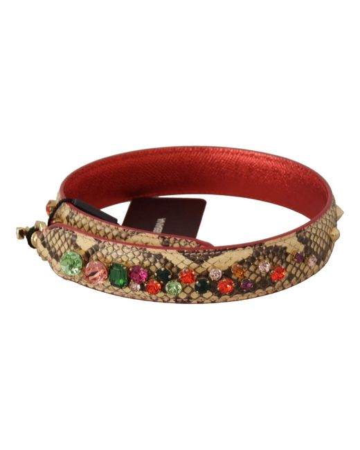 Dolce & Gabbana Red Bag Accessories