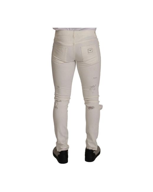 Dolce & Gabbana Gray Jeans for men