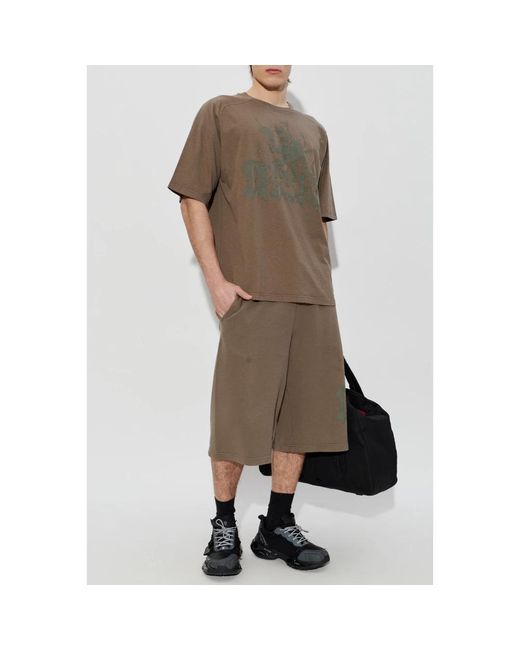 DIESEL Brown T-Shirts for men