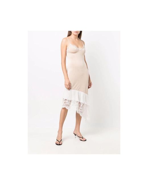 Vetements White Midi Dresses