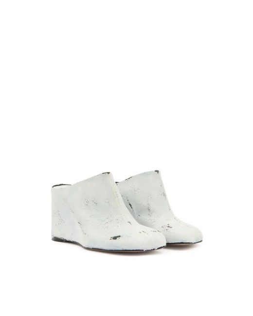 Wedges MM6 by Maison Martin Margiela de color White