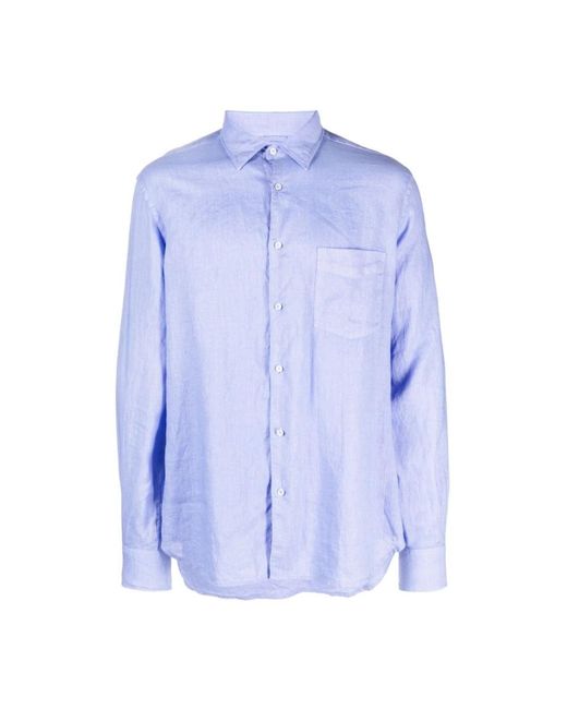 Aspesi Blue Casual Shirts for men