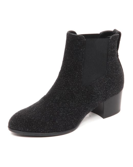 Hogan Black Heeled Boots