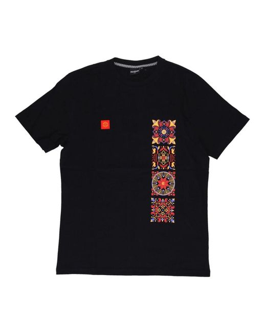 DOLLY NOIRE Black T-Shirts for men