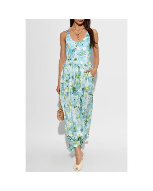 Chloé Blue Wide Trousers