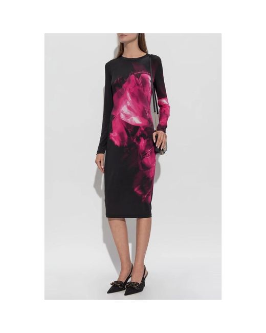 Versace Jeans Couture Red Midi Dresses