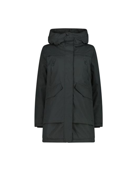 CMP 36K2356 Parka Fix Hood in het Black