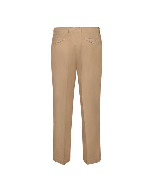 Dell'Oglio Natural Suit Trousers for men