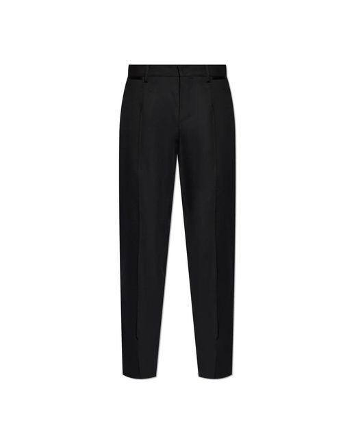 Dolce & Gabbana Black Suit Trousers for men