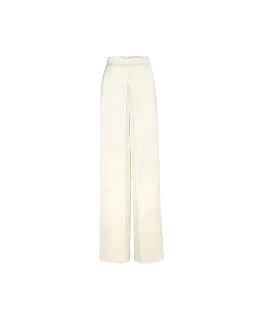 MVP WARDROBE White Wide Trousers