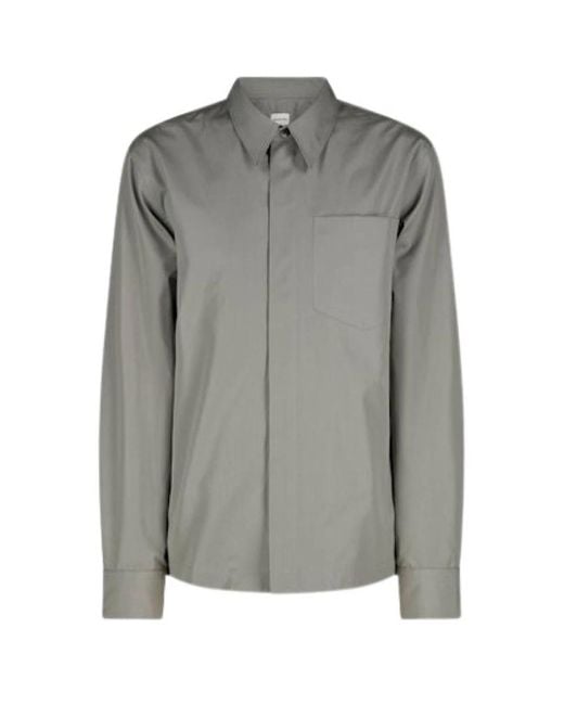 Casual Shirts Dries Van Noten de hombre de color Gray