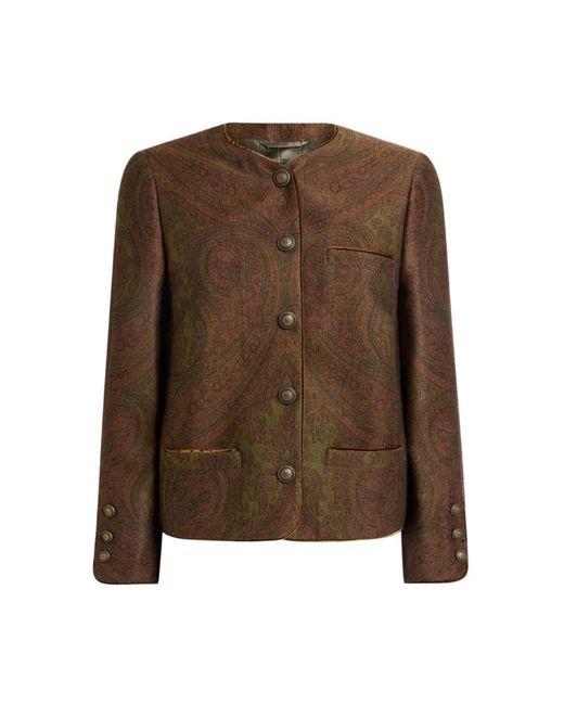 Etro Jassen ,Bruin Jassen in het Brown