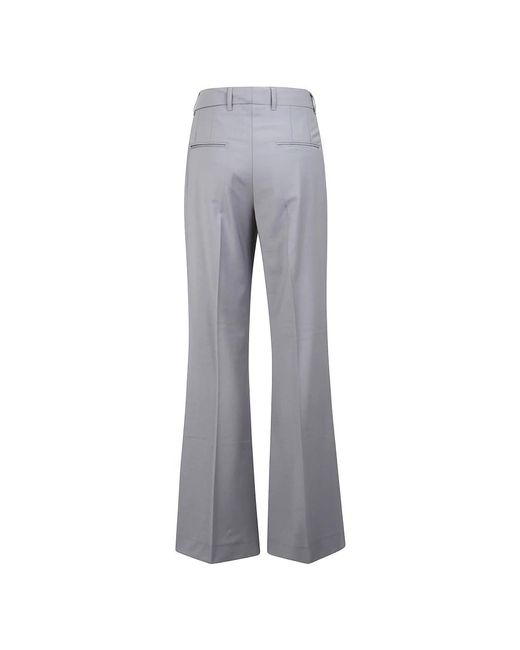 REMAIN Birger Christensen Gray Wide Trousers