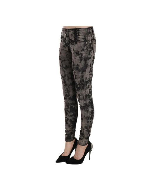 Just Cavalli Skinny Jeans in het Black