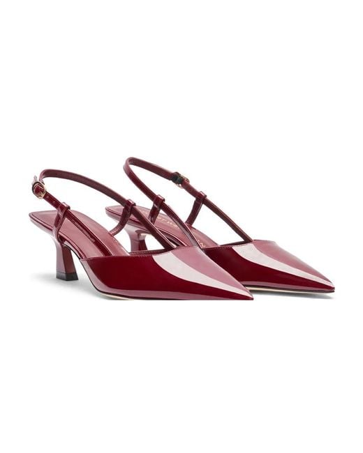 Pumps Stuart Weitzman de color Red