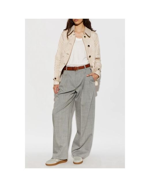 Light Jackets Burberry de color Natural