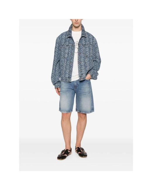 Denim Jackets Lanvin de hombre de color Blue