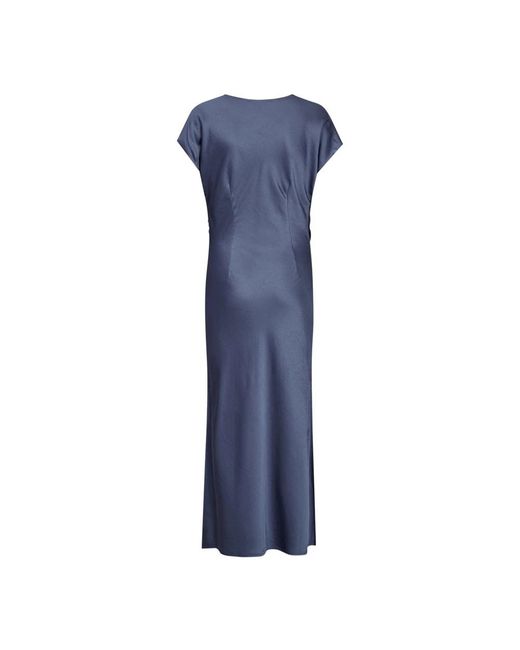 co'couture Maxi Jurk Iduncc Wing Dress in het Blue
