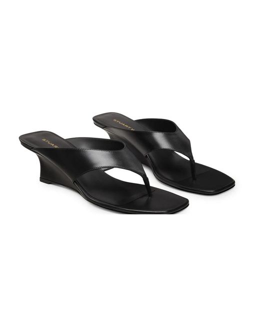 Wedges Stuart Weitzman en coloris Black