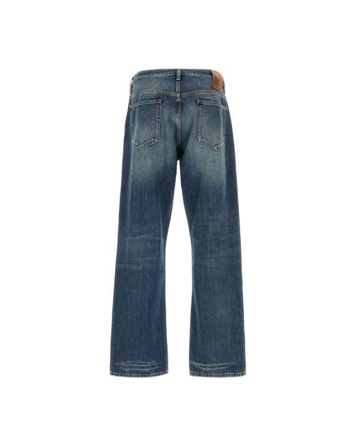 Valentino Garavani Blue Straight Jeans for men