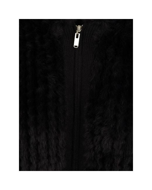 Bomboogie Faux Fur & Shearling Jackets in het Black