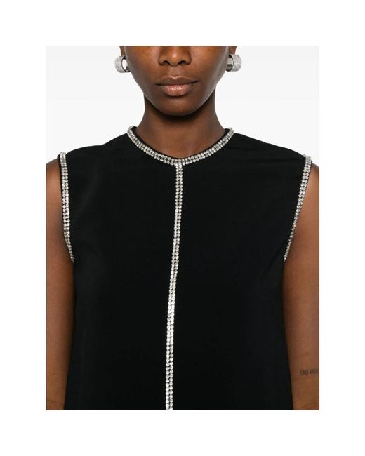Sportmax Black Short Dresses