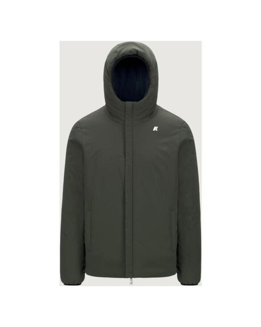Winter Jackets K-Way de hombre de color Blue