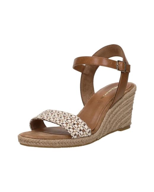Tamaris Brown Wedges