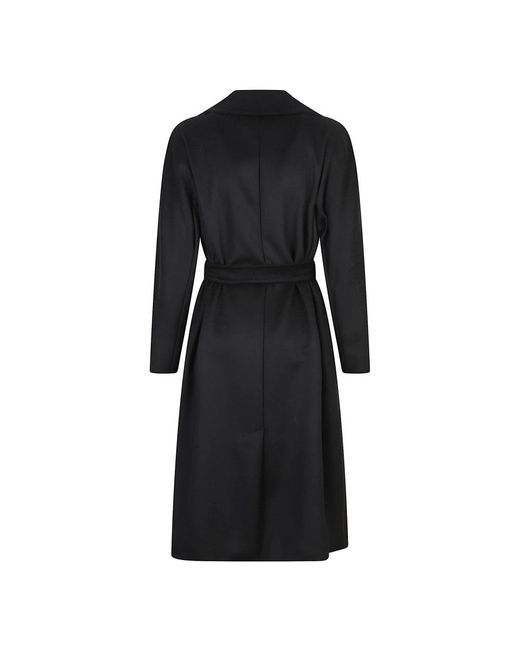 Weekend by Maxmara Black Belted Coats