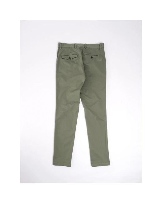 White Sand Green Chinos for men