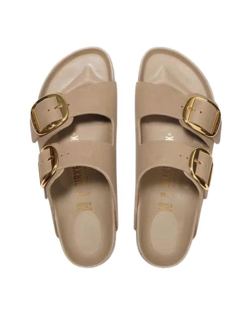 Birkenstock Brown Sliders