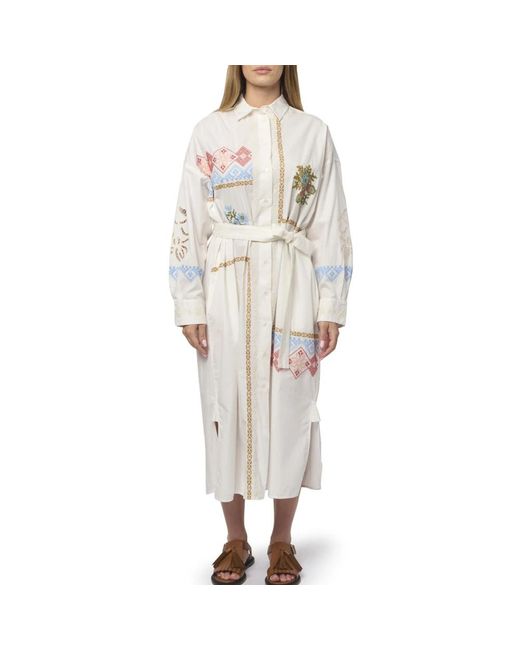 Weekend by Maxmara White Shirt Dresses
