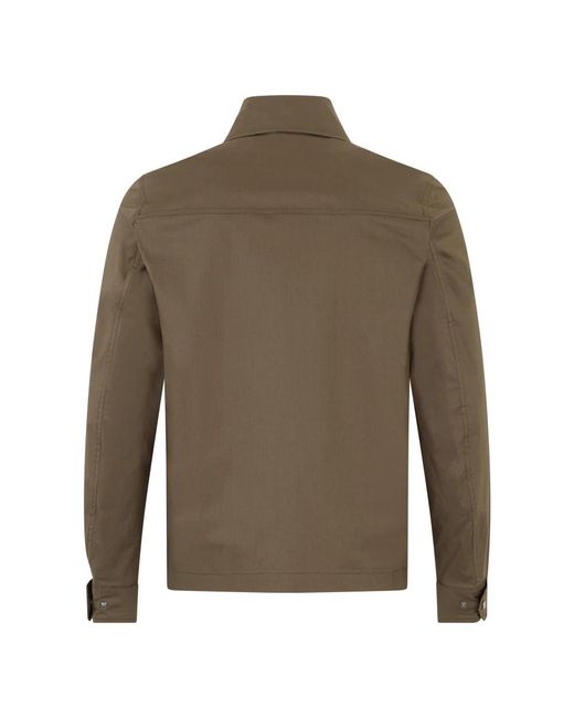 Herno Green Casual Shirts for men