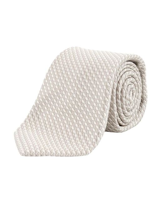 Ties di Kiton in Natural da Uomo