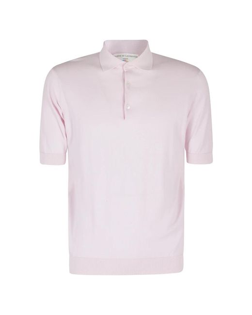 FILIPPO DE LAURENTIIS Purple Polo Shirts for men
