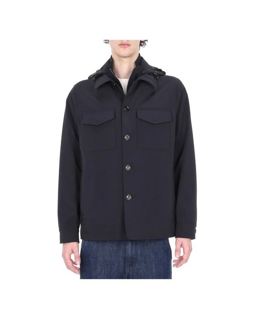 Moorer Blue Light Jackets for men