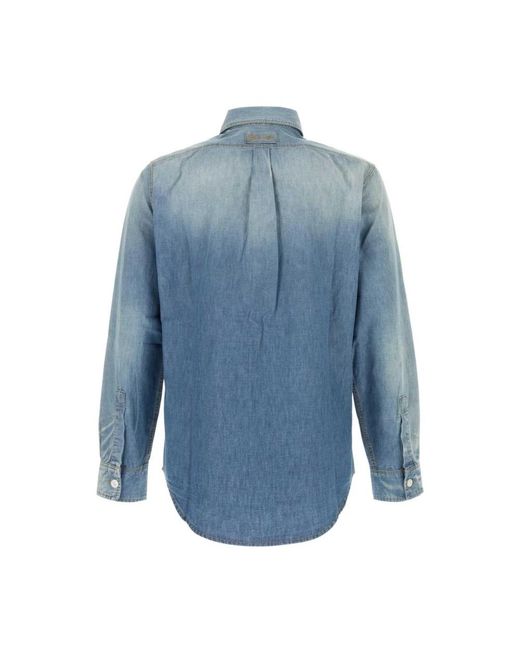 Denim Shirts Givenchy de hombre de color Blue
